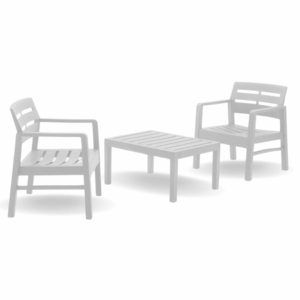 Lombok 3 Piece Patio / Balcony Set
