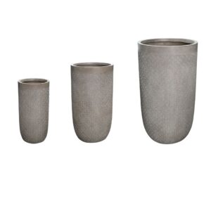 Olbia Tall U Planter Set of 3